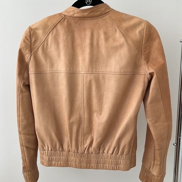 Club Monaco leather jacket - Picture 4 of 5